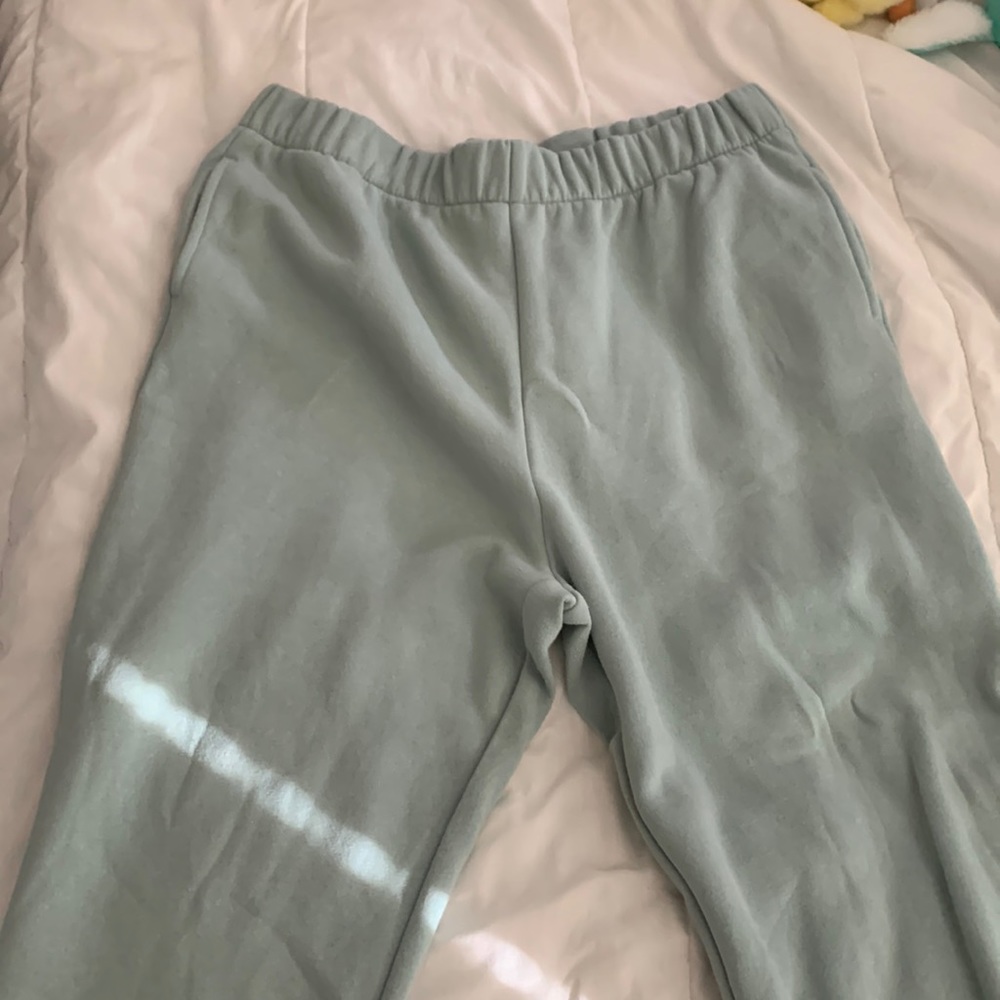 Green/blue joggers